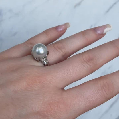 Lavish South Sea Pearl Ring