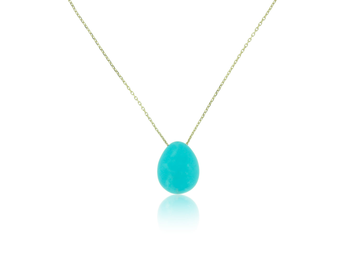 Turquoise Egg Pendant